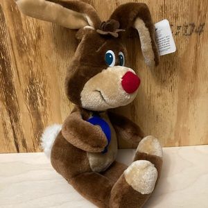 NWT Vintage Nestle Quik Bunny Doll circa 1985 Russ Brand